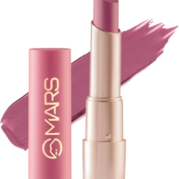 مارس احمر شفاه كريمي مات يدوم طويلا للنساء | احمر شفاه كريمي | تطبيق مسحة واحدة | ناعم وخفيف الوزن (0.12 جرام) (07-ماجستيك مامبو)