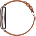 ⁦هواوي ساعة ذكية صغيرة من ووتش فيت + مكبر صوت بلوتوث هواوي بشاشة 1.47 انش ودقة 194 × 369 بكسل وسوار جلدي، بني، Fara-B69، USB⁩ - الصورة ⁦5⁩