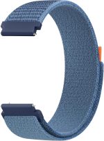 سوار حلقي نايلون لساعة هواوي GT 4/3/2/2 برو 46 ملم، سامسونج جالاكسي ووتش 3 45 ملم - 22 ملم سوار سريع الفك للرجال والنساء