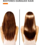 ⁦مجموعة شامبو وبلسم بزيت الارجان المغربي خالية من الكبريتات، مثالية للشعر التالف والجاف والمجعد - تركيبة كثيفة للشعر الناعم/الرقيق، امن على الشعر المصبوغ والمعالج بالكيراتين (مجموعة 2 في 1)⁩ - الصورة ⁦6⁩