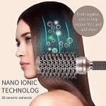 ⁦تحسين وترجمة فرشاة نانو الحرارية والسيراميك الايوني المستديرة، فرشاة تصفيف الشعر الاحترافية، مثالية لتجفيف وتصفيف وتجعيد الشعر وزيادة كثافة الشعر (32 ملم)⁩ - الصورة ⁦2⁩