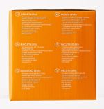 ⁦Bestron AGR102 Gourmetstel 2 Personsoons أسود/أحمر⁩ - الصورة ⁦8⁩