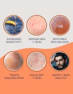 ⁦كريم شفاء القضيب من كوز هيومان لعلاج التشنج والاحمرار والجفاف وتندب البشرة | يمنع التهيج | كريم التشنج | يعيد ويرطب البشرة | 100 مل (3.44 اونصة سائلة) | تكفي لمدة 60 يومًا⁩ - الصورة ⁦2⁩