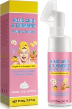 اليفر موس منظف بحمض والكركم من كوجيك 150 مل يساعد على تفتيح البشرة وترطيبها وتعزيز إشراقها الطبيعي وتحسين الملمس العام للبشرة. مناسب لجميع انواع البشرة