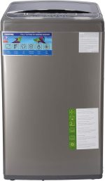 جيباس غسالة اوتوماتيك بالكامل تحميل علوي 7 كجم - سلة داخلية من الستانلس ستيل - تحكم اي ام دي | طاقة ذاكرة ايقاف تلقائي مع موازنة تلقائية 0 وات GFWM7800LCQ فضي