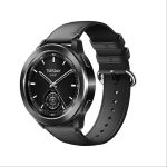 ⁦جيوبوي سوار ساعة من الجلد الطبيعي متوافق مع ساعة شاومي S3/S4، سوار بديل [مقاوم للاهتراء] [جيد التهوية] - اسود⁩ - الصورة ⁦5⁩