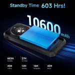 ⁦هاتف ذكي متين F109 5G من فوسيبوت، ذاكرة تخزين 24GB+256GB، شريحة تعريف ام تي كيه ديمنستي 6300، بطارية اندرويد 1410600mAH، شاشة 6.75 انش FHD، كاميرا 50MP+16MP+5MP IP68/IP69K، NFC⁩ - الصورة ⁦3⁩