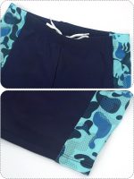 ⁦ماو بدلة سباحة للاولاد للحماية من الطفح الجلدي بعامل حماية من الاشعة فوق البنفسجية 50+، طقم ملابس سباحة من 3 قطع للحماية من الشمس⁩ - الصورة ⁦2⁩