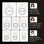 ⁦اوليفيا جاردين فرشاة شعر حرارية دائرية سيراميك + ايون NT-64 من نانو ثيرميك (2 3/4 انش) ذهبي وبني فاتح⁩ - الصورة ⁦6⁩