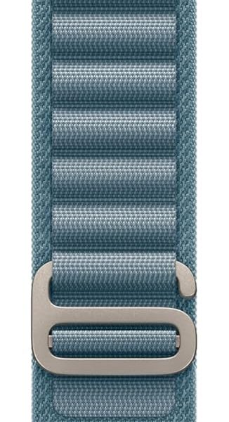 حزام Loop ألباين بلون أزرق فاتح لإطار 49 مم - مقاس متوسط - طلاء خارجي بلون تيتانيوم طبيعي