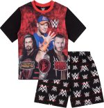 Boys WWE World Wrestling Entertainment John Cena Short Pyjamas