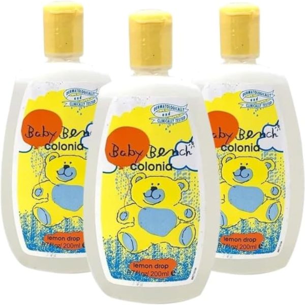 كولونيا ليمون دروب كولونيا | عطر للاطفال لطيف وآمن، عطر خفيف | رطوبة تدوم طويلا وعطر رقيق | امن على يدي الام وبشرة الطفل 200 مل - (عبوة من 3 قطع)