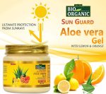 ⁦جل الوقاية من الشمس الطبيعي الطبيعي 100% من إندوس فالي بيو أورجانيك ومعتمد من هالال - مرطب وملطف للبشرة والوجه ومعالجة الشعر⁩ - الصورة ⁦2⁩