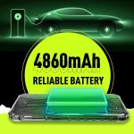 ⁦يوليفون جوال ارمور X12 برو، الجيل الرابع IP68/IP69K، اندرويد 14 8GB + 64GB، 13MP + 8MP، شاشة 5.45 انش HD+ وبطارية كبيرة 4860mAh، باندز عالمي، مقاوم للغبار، بوصلة، ان اف سي، او تي جي، جي بي اس، اخضر⁩ - الصورة ⁦7⁩