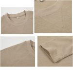 تي شيرت رجالي باكمام طويلة من القطن، تي شيرت كاجوال بقصة عادية للرجال، تي شيرت دافئ للخريف والشتاء للرجال، تي شيرت رجالي برقبة دائرية بدون ياقة M-XXL