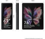 ⁦سامسونج جوال جالكسي زد فولد 3 5G 512GB اسود⁩ - الصورة ⁦2⁩