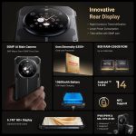 ⁦هاتف ذكي متين F109 5G من فوسيبوت، 24GB+256GB/2TB اندرويد 14 غير مقفل، بطارية 10600mAh، كاميرا 50MP+16MP+5MP، ثنائي شرائح الاتصال، IP68/IP69K، NFC⁩ - الصورة ⁦6⁩
