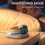 ⁦حامل شحن ساعة مطور لشاحن ساعة ابل من زيكوريل - قاعدة شحن لاسلكية سريعة لساعة اي ووتش، متوافق مع سلسلة ساعات ابل 1/2/3/4/5/6/7/8/9/10/الترا 1 2، تصميم مغناطيسي لسهولة الاستخدام⁩ - الصورة ⁦6⁩