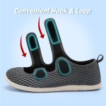 ⁦حذاء مشي للنساء والرجال قابل للتعديل لمرضى السكري، حذاء رياضي عريض وخفيف الوزن⁩ - الصورة ⁦3⁩