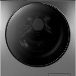 سوبر جينيرال غسالة تحميل امامي 12 كجم/8 كجم، محرك عاكس، 1400 دورة في الدقيقة، 15 برنامج، غسيل جاف لمدة ساعة، غسيل بالبخار، العناية بالطفل، 59.5×59.5×85 سم (العرض×العمق×الارتفاع)، اينوكس، ضمان عاكس 10