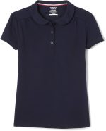 ⁦تي شيرت بولو بيتر بان بأكمام قصيرة للفتيات من French Toast⁩ - الصورة ⁦3⁩