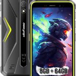 يوليفون جوال ارمور X12 برو، الجيل الرابع IP68/IP69K، اندرويد 14 8GB + 64GB، 13MP + 8MP، شاشة 5.45 انش HD+ وبطارية كبيرة 4860mAh، باندز عالمي، مقاوم للغبار، بوصلة، ان اف سي، او تي جي، جي بي اس، اخضر