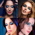 ⁦Klein blue Eyeshadow Palette, 9 Colors Glitter Matte Blue Shadow, Highly Pigmented Vibrant Drama Makeup with a Long-Wearing Formula⁩ - الصورة ⁦6⁩