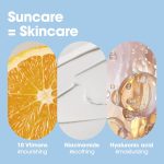 ⁦سوم من مي واقي الشمس في10 هيال اير فيت | 50 مل | واقي من الشمس الكوري اليومي بالنياسيناميد بعامل حماية من الشمس 50 للوجه مع حماية من الاشعة فوق البنفسجية | لا يسبب تهيج العين للبشرة الحساسة⁩ - الصورة ⁦4⁩