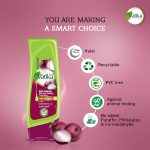 ⁦بلسم فاتيكا ناتشورالز بالبصل الأحمر، 360 مل | لنمو شعر أكثر كثافة وقوة | تغذية فروة الرأس للشعر الخفيف والمتكسر | خالٍ من البارافين والكحول والفثالات⁩ - الصورة ⁦5⁩