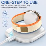 ⁦حامل شحن ساعة مطور لشاحن ساعة ابل من زيكوريل - قاعدة شحن لاسلكية سريعة لساعة اي ووتش، متوافق مع سلسلة ساعات ابل 1/2/3/4/5/6/7/8/9/10/الترا 1 2، تصميم مغناطيسي لسهولة الاستخدام⁩ - الصورة ⁦2⁩