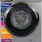 سوبر جينيرال غسالة تحميل امامي SGW6250NLEDS 6 كجم، 1000 دورة في الدقيقة، 15 برنامج غسيل، غسيل سريع، بدء تأخير، تنظيف الاسطوانة، قفل للاطفال، شاشة LED، 59.5 × 40 × 85 سم (العرض × العمق × الارتفاع)، فضي