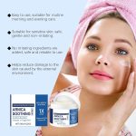 ⁦كريم كدمات الارنيكا من نجيب، قوة اضافية: تركيبة نباتية متطورة مع زهرة العطاس مونتانا - مرطب عالي القوة مع فيتامينات K وC وE - مرطب للوجه والجسم 4 اونصة⁩ - الصورة ⁦8⁩