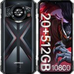 دوجي هاتف ذكي متين S118 غير مقفل 2024-Android 14، هيليو G99 20GB RAM + 512GB ROM، 6.55 انش FHD+120HZ، بطارية 10800mAh، 33 واط، كاميرا 50MP، هاتف مقاوم للماء 4G ثنائي شرائح الاتصال/NFC/OTG