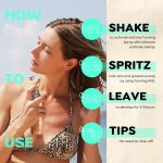 ⁦بخاخ لامع لتسمير البشرة مع قفاز، بخاخ تسمير فوري يدوم طويلا مع ميكا، بخاخ تسمير ذاتي خالٍ من الخطوط، بخاخ تسمير سريع، مرطب 80 مل/2.7 اونصة سائلة⁩ - الصورة ⁦2⁩