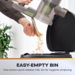 ⁦دايو مكنسة كهربائية لاسلكية محمولة باليد من سايكلون برو، خزان غبار سعة 0.6 لتر بدون كيس، وقت تشغيل 35 دقيقة، تخزين وشحن يعلق على الحائط، رؤوس فرشاة قابلة للتبديل⁩ - الصورة ⁦5⁩