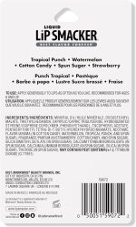 ⁦ليب سماكر عبوة ملمع شفاه بنكهة سائلة | تروبيكال بانش والبطيخ وحلوى البنات والسكر والفراولة | هدايا الكريسماس | مجموعة من 5 قطع⁩ - الصورة ⁦5⁩