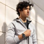 ⁦جراب حماية رفيع للغاية من البولي يوريثين الحراري متوافق مع جارمين انستينكت 2 من سومريو، مضاد للبقع والخدوش والصدمات متوافق مع جارمين انستينكت 2، اسود + شفاف⁩ - الصورة ⁦7⁩