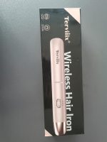 ⁦مكواة فرد شعر محمولة لاسلكية بحد اقصى 220 درجة مئوية قابلة لاعادة الشحن 2 في 1 مع زيت الارجان وبطارية 4500mAh وتسخين سريع لمدة 50 ثانية⁩ - الصورة ⁦11⁩