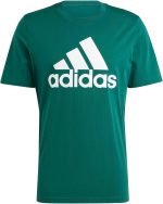⁦adidas mens Essentials Single Jersey Big Logo T-Shirt⁩ - الصورة ⁦2⁩