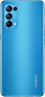 ⁦اوبو هاتف ذكي فايند X3 لايت 5G بذاكرة RAM 8GB وذاكرة تخزين 128GB بدون شريحة اتصال (6.4 انش، كاميرا رباعية 64 ميجابكسل، ثنائي شرائح الاتصال) - ازرق⁩ - الصورة ⁦4⁩