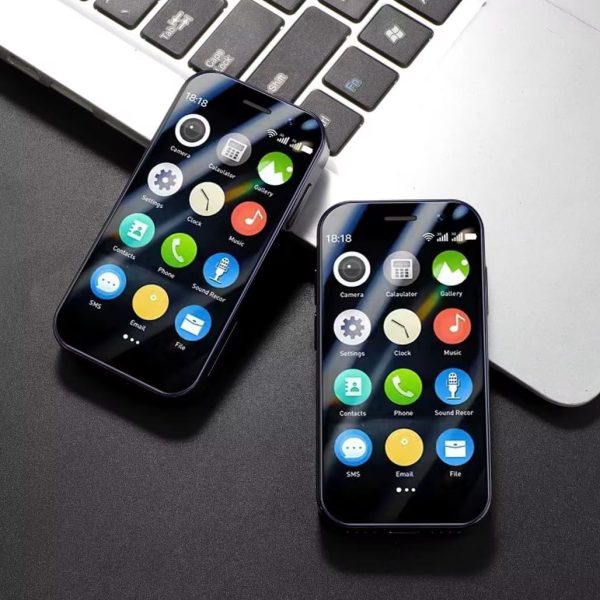 هاتف ذكي اندرويد صغير بشاشة HD مقاس 3 انش وذاكرة RAM 2GB وذاكرة تخزين 16GB ونظام اندرويد 8.1 ومنفذ نوع C وكاميرا مزدوجة