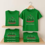 ⁦تي شيرت عيد الاتحاد الوطني للاطفال من فام الامارات العربية المتحدة (اخضر)⁩ - الصورة ⁦3⁩