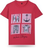 ⁦تيشيرت للاولاد BYS-TSRT-17 (عبوة من 5 قطع)⁩ - الصورة ⁦5⁩