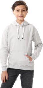 سويت شيرت بغطاء للرأس وجيوب من الصوف للاولاد