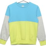 نيون سويتر ازرق للاطفال الاولاد - 13-14 سنة