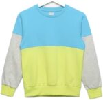 ⁦نيون سويتر ازرق للاطفال الاولاد - 13-14 سنة⁩ - الصورة ⁦2⁩