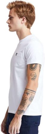 ⁦تي شيرت دانستن ريفر بقصة ضيقة للرجال من تمبرلاند⁩ - الصورة ⁦3⁩