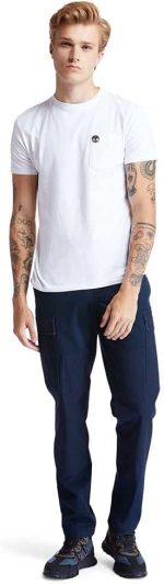 ⁦تي شيرت دانستن ريفر بقصة ضيقة للرجال من تمبرلاند⁩ - الصورة ⁦4⁩