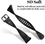 ⁦6 قطع من الاساور البديلة لساعة هواوي فيت 4 برو/فيت 4/فيت 3، سوار معصم رياضي من السيليكون قابل للتعديل للنساء والرجال، سوار معصم رياضي خفيف الوزن⁩ - الصورة ⁦5⁩