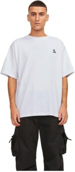JACK & JONES Mens TRIANGLE TEE CREW NECK SN Modern